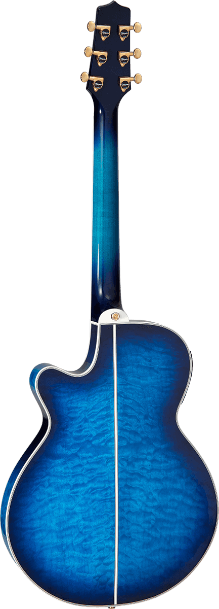 Japão Thin Line Series Tsp100 Fx Cutaway Quilt Azul-escuro Sunburst