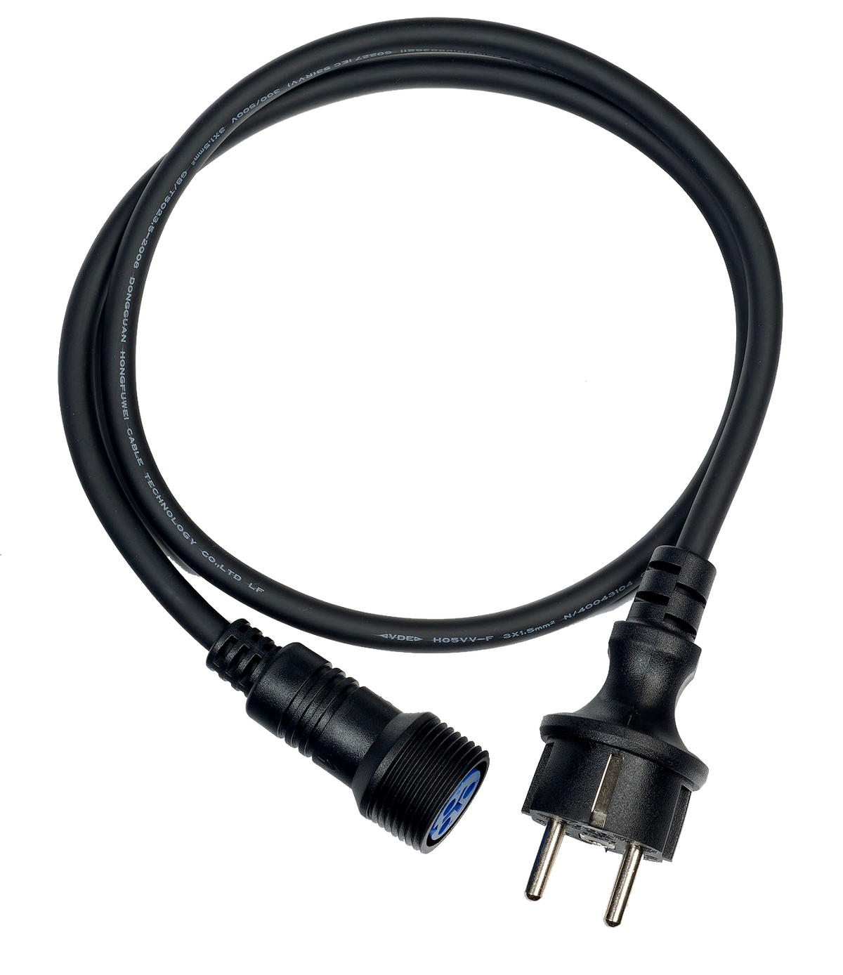 Cabo de alimentação IP65 para IP Par 712 Hex