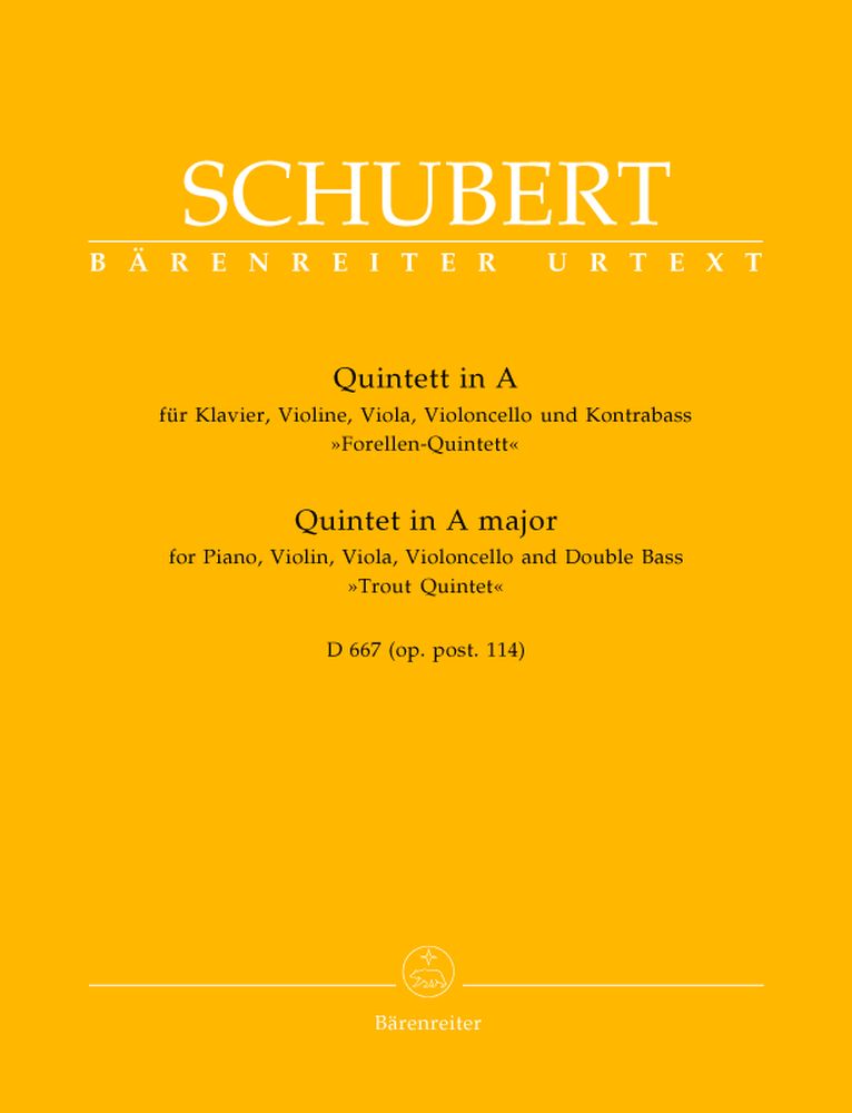 Schubert F. - Quinteto "A truta" em Lá maior D 667 (op.post.114)