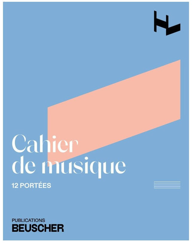 Caderno De Música 12 Pautas (Pequeno)