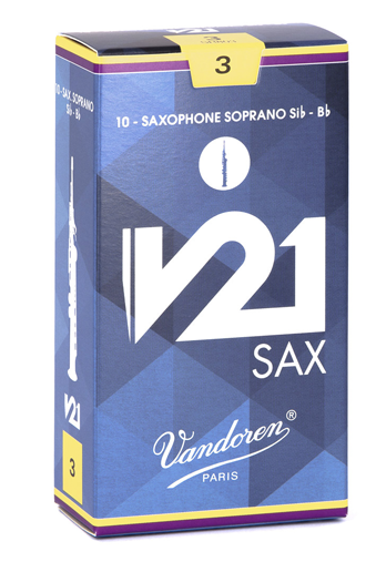 Vandoren SOPRANO SAXOPHONE REEDS V21 3