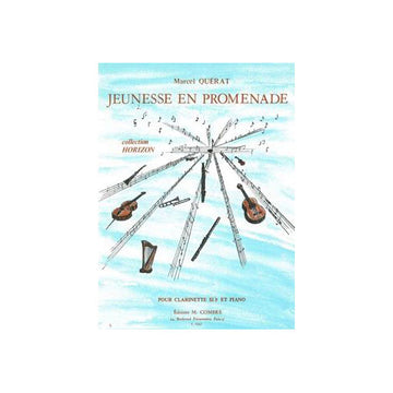 QUERAT MARCEL - JEUNESSE EN PROMENADE - CLARINETTE ET PIANO