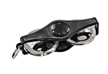KRT-BK - KEY RING TAMBOURINE BLACK