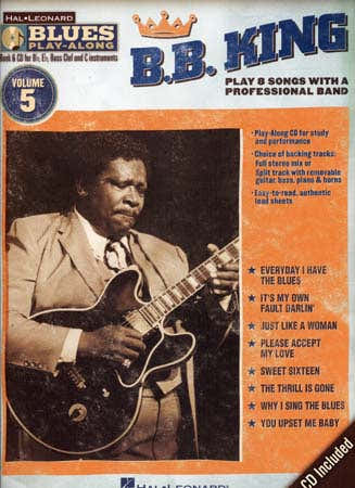 B.B.King - Blues Play Along Vol.5 + Cd - Bb Eb C Instruments