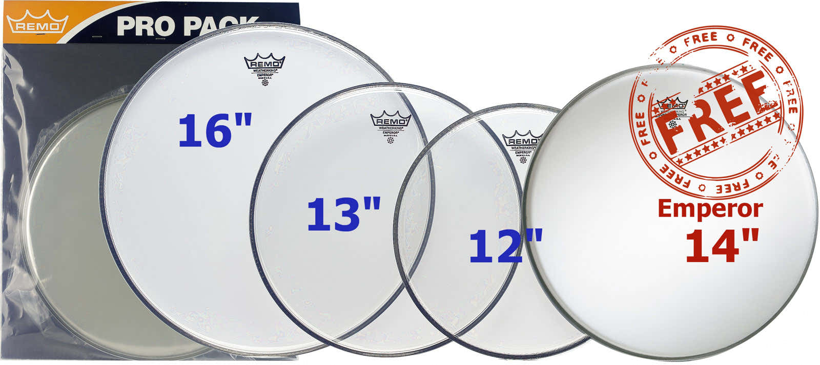 Propack Emperor Transparente 12/13/16 + Emperor 14 Revestida