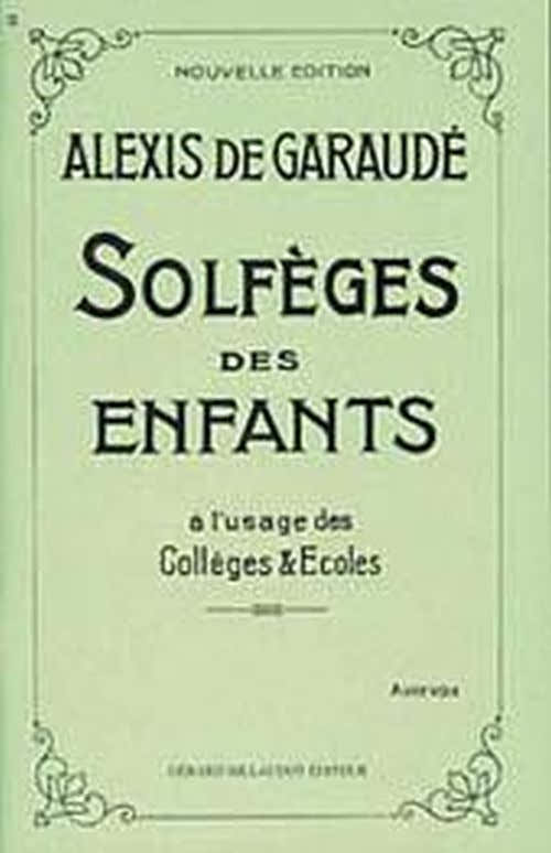 Garaude Alexis - Solfejo para crianças - Cursos completos
