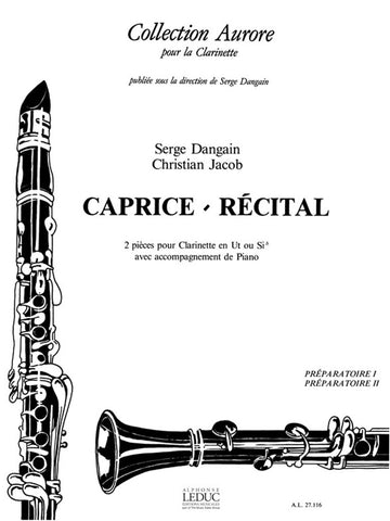 Dangain Serge & Jacob Christian - Capricho e Recital - Clarinete e Piano