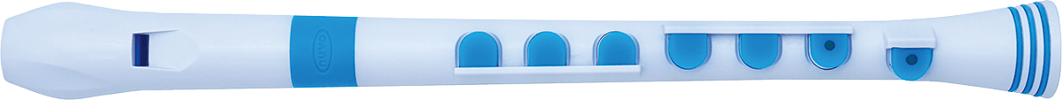 RECORDER+ WHITE AND BLUE