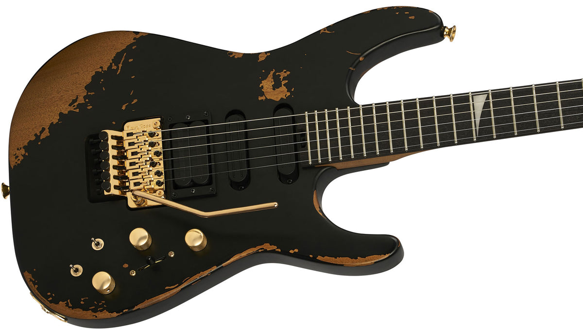 Série Pro Signature Phil Collen PC1-E Ebo Worn Black