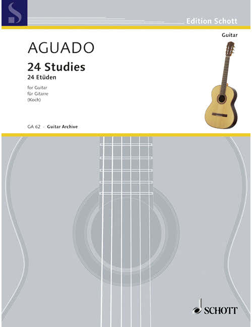 Aguado - 24 Studies - Guitare