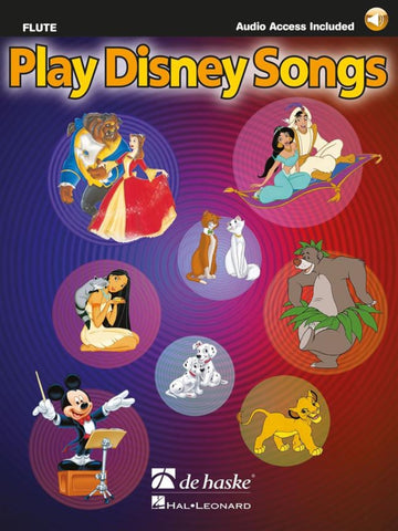 Play Disney Songs - Flute + Acces Audio