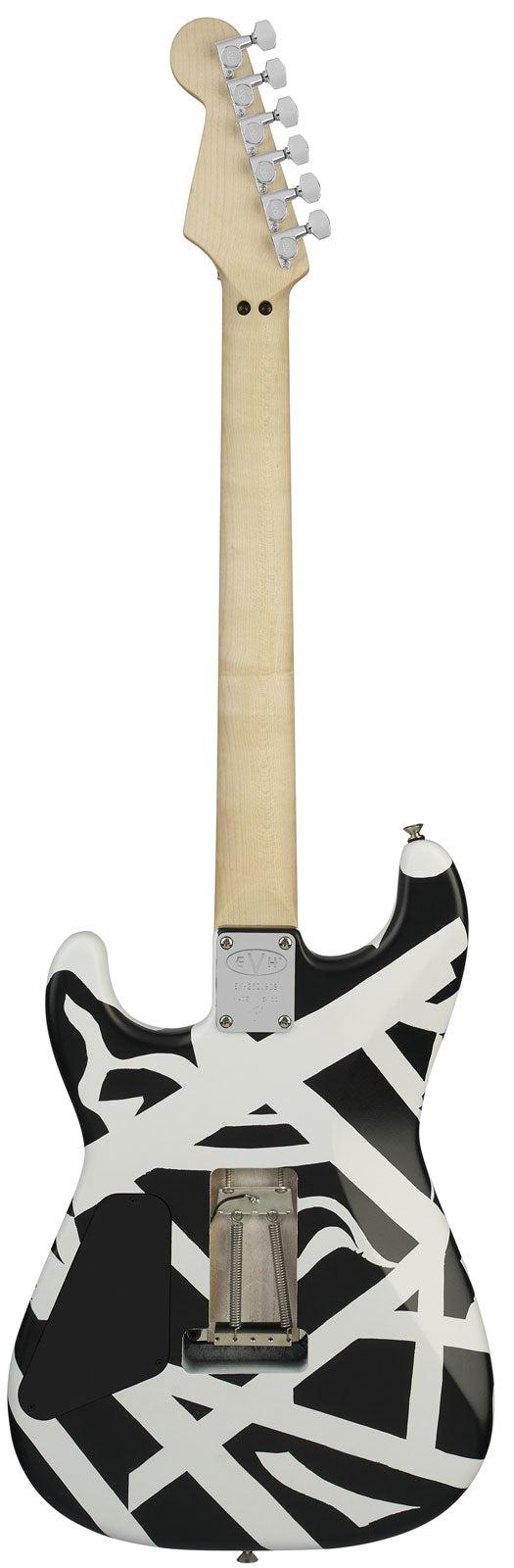 EVH Striped Series Shapes, MN Branco e Preto