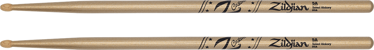 DRUMSTICKS Z-CUSTOM 5A GOLD CHROMA
