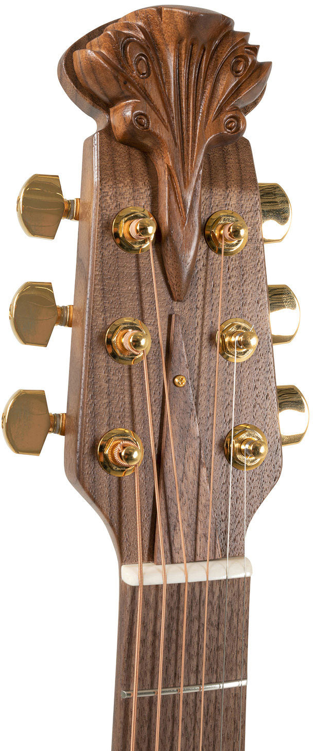 1687GT Deep Non-Cutaway Reverse Red Burst
