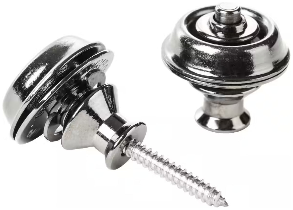 Straplock Dual - Cromado preto