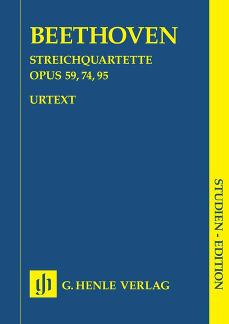 Beethoven L.V. - String Quets Op. 59 74 95