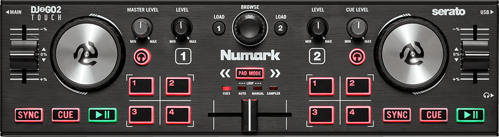 Numark DNU DJ2GO2TOUCH
