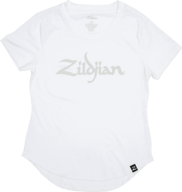 Tamanho XL - T-Shirt de Senhora Zildjian Branca