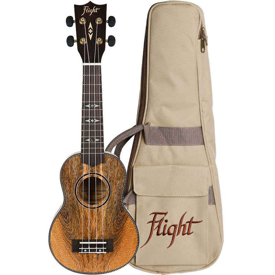 Dus450 Ukulele soprano de manga (com saco)