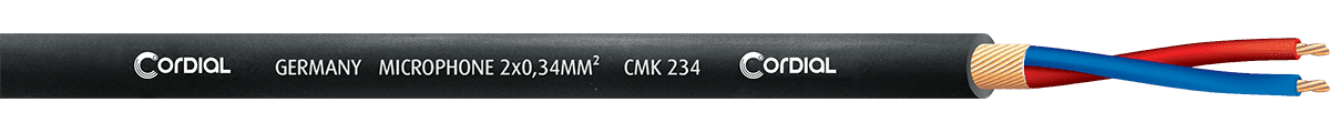 Cabo de Microfone 2 X 0,34 Mm - 10M