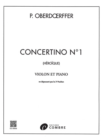 Oberdoerffer - Concertino No.1 'héroïque' - Violino e Piano