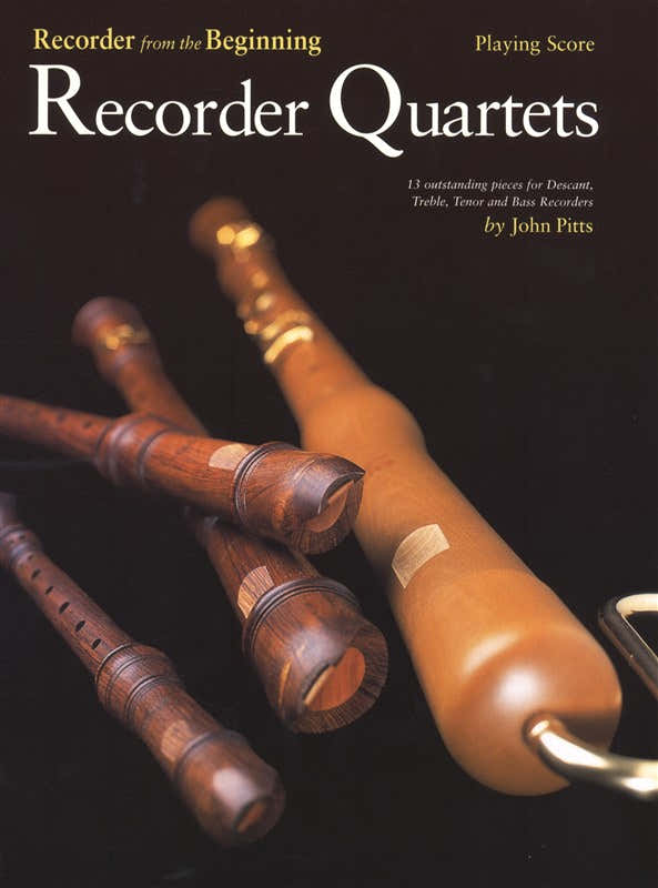 PITTS JOHN - RECORDER QUARTETS - PLAYING SCORE - WIND ENSEMBLE