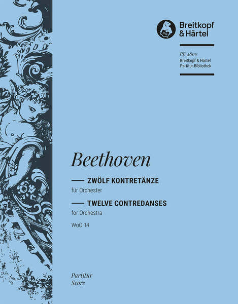 Beethoven Ludwig Van - Zwolf Kontretanze Woo 14 - Orchestra