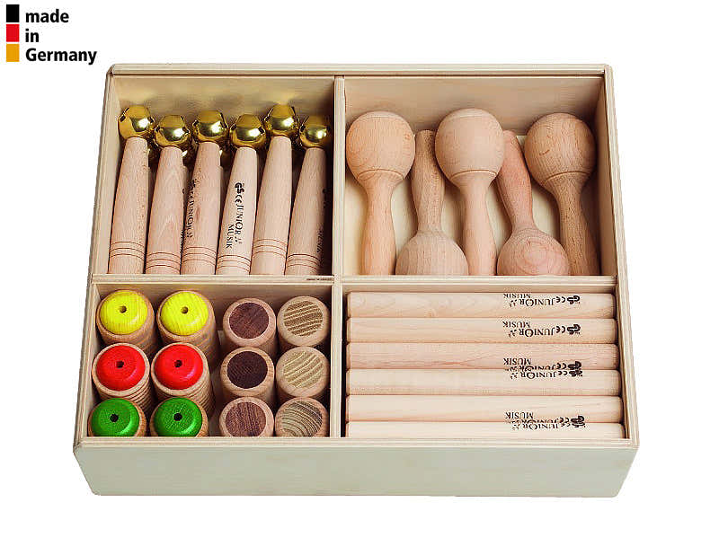 KIDS PERCUSSION SET - 41 INSTRUMENTS - 1+