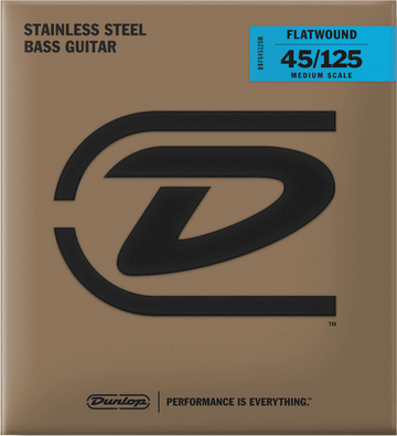 BASS STRINGS FLAT NET SETS FLAT NETS MED. SCALE 5C 45-105