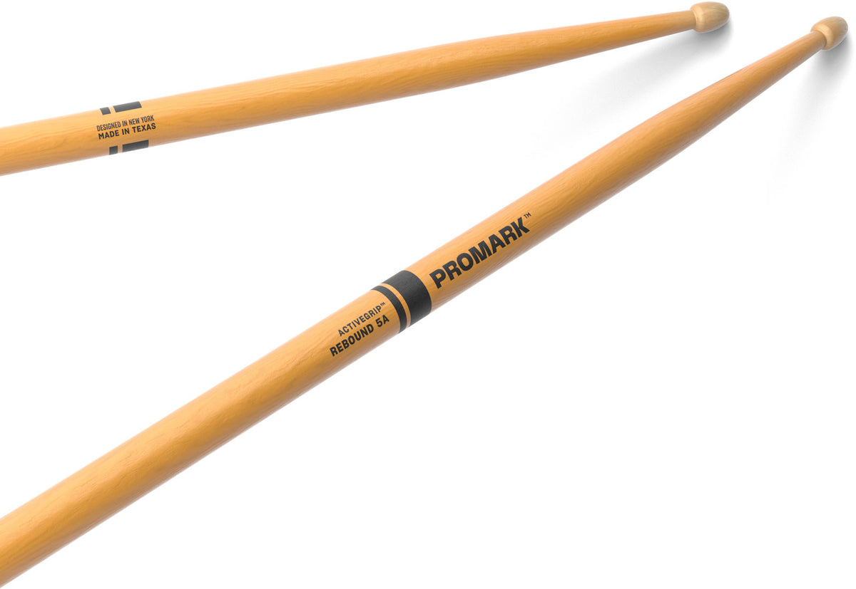 REBOUND 5A ACTIVEGRIP CLEAR HICKORY - ACORN WOOD TIP