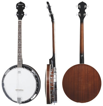 Banjos Select 4 Cordas Com Estojo