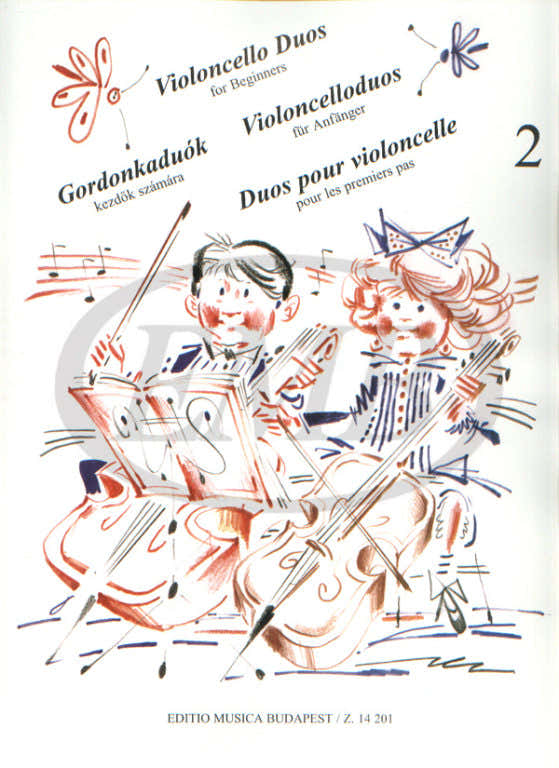 Duos para violoncelo para iniciantes Vol.2 - Violoncelo