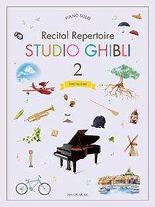 Studio Ghibli Récital Répertoire Intermediate Vol.2 Piano