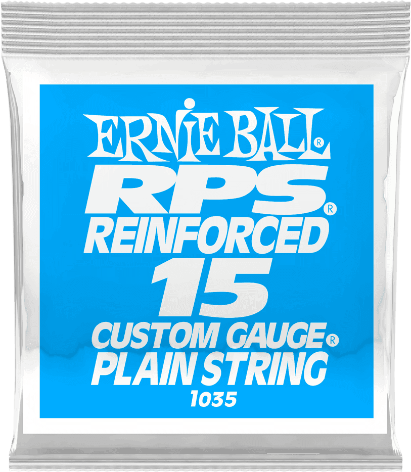 .015 RPS REINFORCED PLAIN ELECTRIC GUITAR STRINGS