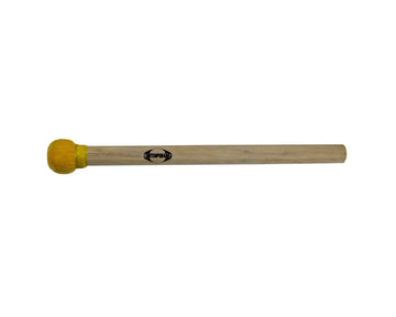 C-BS08y Maçaneta De Surdo Amarela Madeira Cabeça Pequena 35Cm