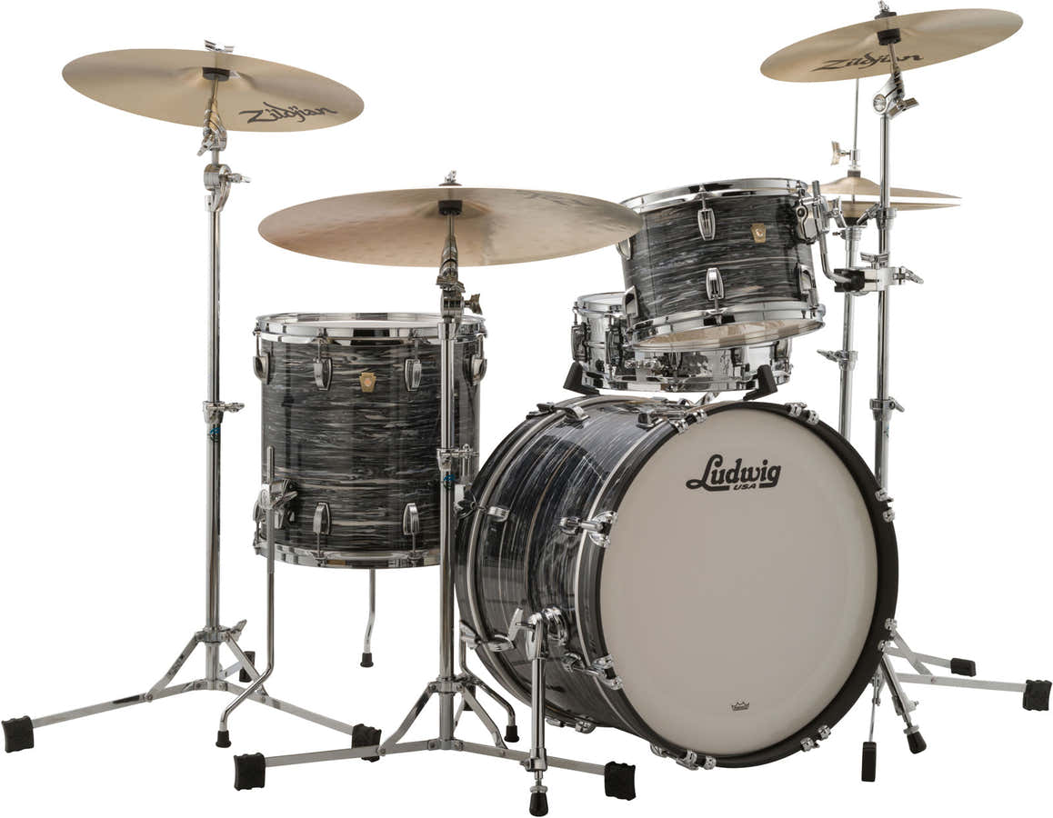 L84433Ax1Qwc - Classic Maple 24"/13"/16" - Oyster preto vintage