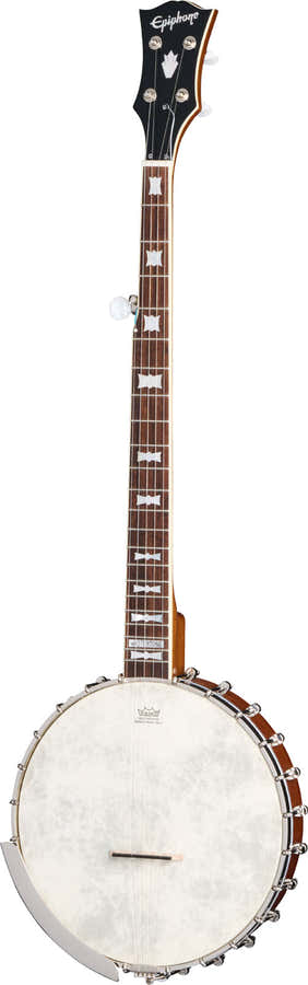 Mastertone Bowtie Banjo de costas abertas Natural Ibgcs