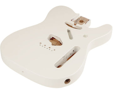 CLASSIC 60'S TELECASTER SS CORPO EM AMIEIRO, MONTAGEM DA PONTE VINTAGE, OLYMPIC WHITE