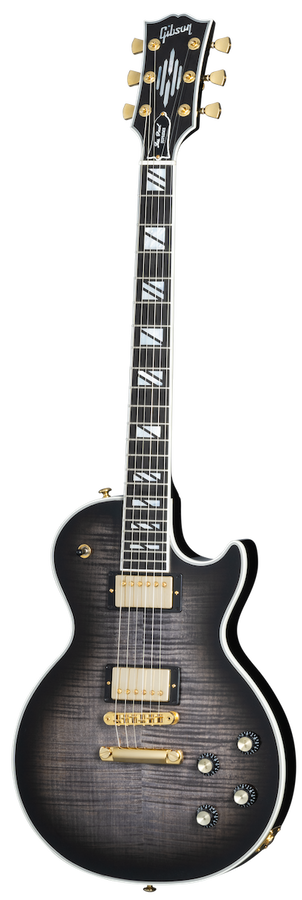 Les Paul Supreme Ébano transparente Burst Moderno