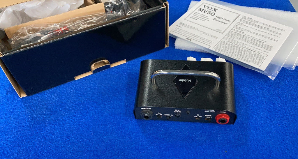 AMP GUITARE NUTUBE MV AMPLIFIER 50W NUTUBE HIGH GAIN - B Stock
