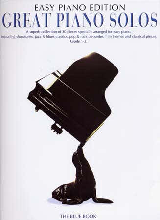 GREAT PIANO SOLOS EASY PIANO EDITION BLUE BOOK