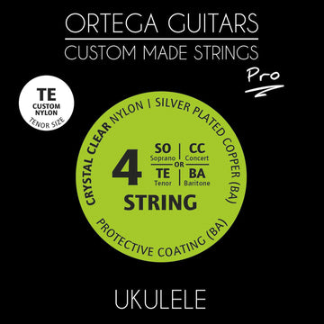 Jogo Cordas Ukulele Tenor Ortega