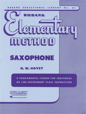 Gower & Voxman - Método elementar Rubank - Saxofone