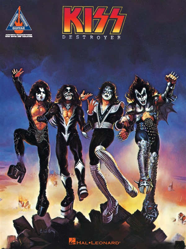 KISS - DESTROYER - GUITAR TAB