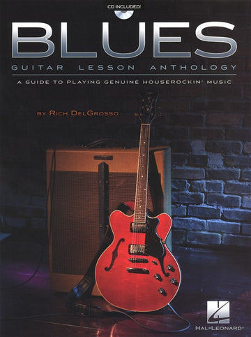 Blues Guitar Lesson Anthology Guide Playing Houserockin' Music + CD - Guitar Tab