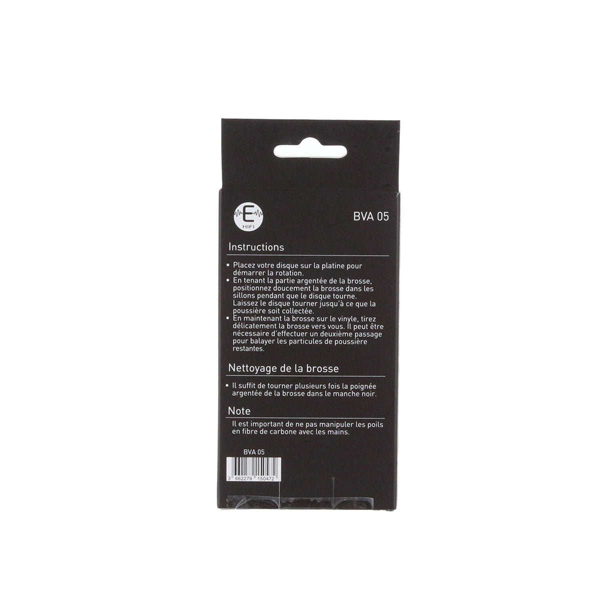 BROSSE CARBONE VINYLE - BVA 05