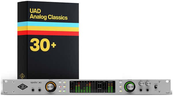 Apollo X6 Clássicos analógicos