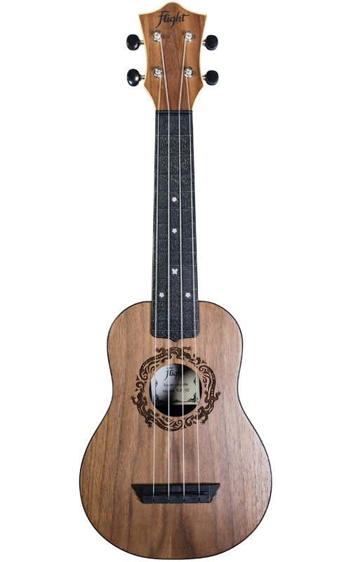 Flight: TUS50 ABS Travel Ukulele - Walnut -
