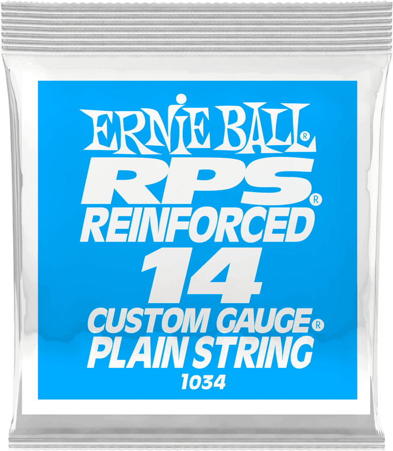 .014 RPS REINFORCED PLAIN ELECTRIC GUITAR STRINGS
