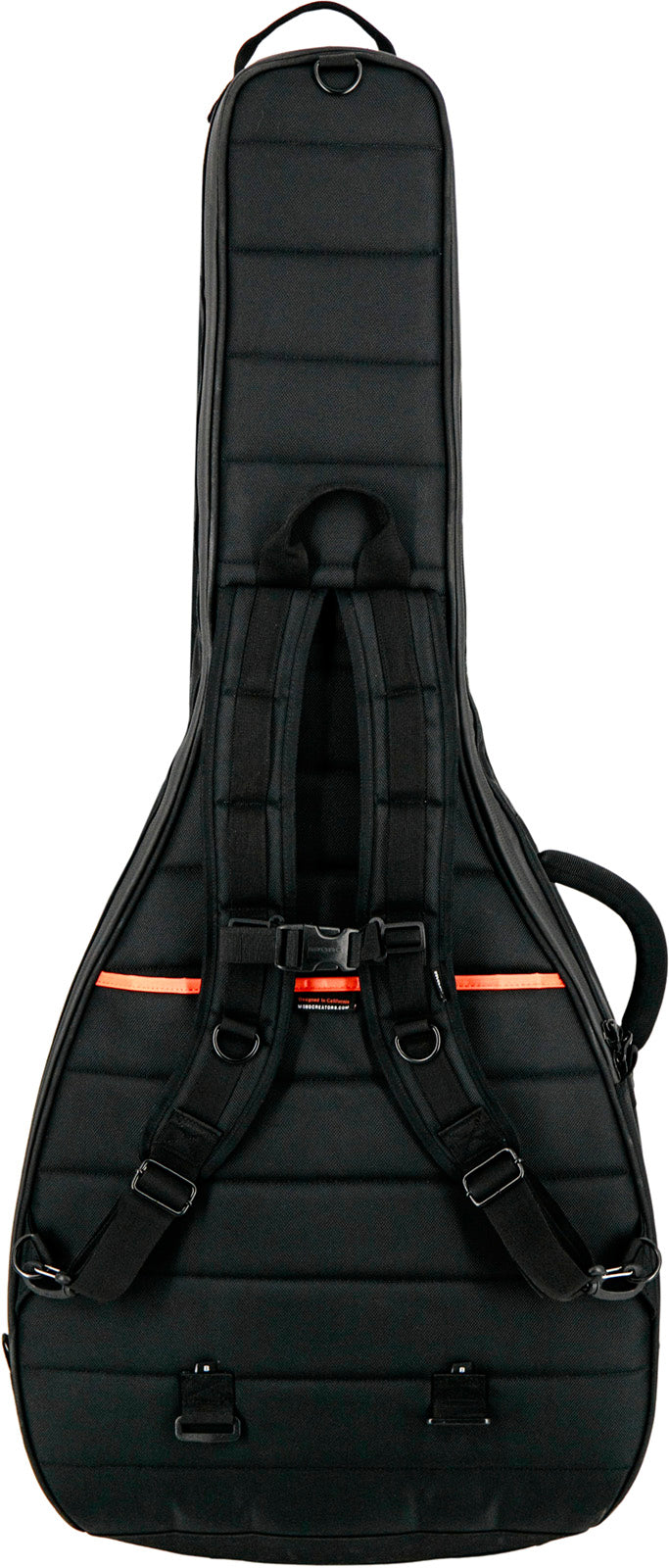 2 Electric & Acoustic Guitars (With Wheels) - Black